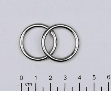 Edelstahl Ringe, Öse, 3x20 mm, rostfrei, V4A - Doppelpack