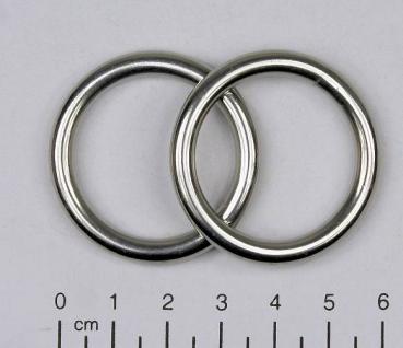 Edelstahl Ringe, Öse, 4x30 mm, rostfrei, V4A - Doppelpack