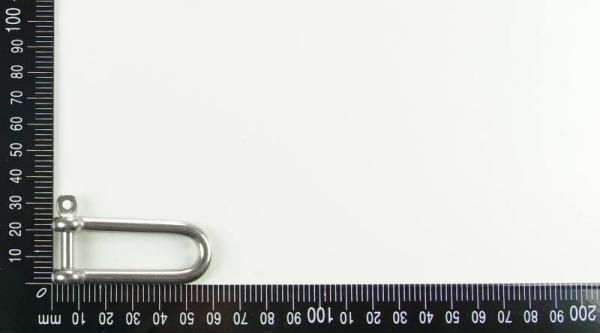 Edelstahl Schäkel, lang, 6mm, V4A