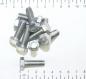 Preview: 10x Edelstahl Sechskantschraube, M8x25mm, V2A