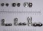 Preview: 2x Edelstahl Drahtseilklemme, Duplexklemme, 3mm, V4A, rostfrei