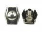 Preview: 2x Edelstahl Drahtseilklemme, Simplexklemme, 6mm, V4A, rostfrei