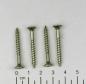 Preview: 4x Edelstahl Holzschraube, Senkkopf, Sternantrieb, 4x25mm, V2A