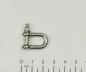 Preview: Edelstahl Schäkel, gerade, 4mm, V4A