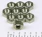 Preview: 10x Edelstahl Sechskantmutter M10 - 10mm - standard, V4A