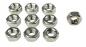 Preview: 10x Edelstahl Sechskantmutter M12 - 12mm - standard, V4A