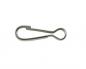 Preview: Edelstahl Simplexhaken, Simplex-Karabiner, 60mm, V2A / AISI 304
