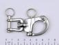 Preview: Patenthaken Marathon Sicherheits Schnellverschluss 7cm, Hundeschlitten, V4A