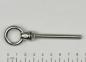 Preview: Ringschraube / Augbolzen, metrisches Gewinde, M6 x 60mm, Edelstahl V4A