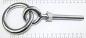 Preview: Ringschraube / Augbolzen mit Ring, metrisches Gewinde, M12x90mm, Edelstahl V4A