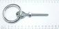 Preview: Ringschraube / Augbolzen mit Ring, metrisches Gewinde, M8x60mm, Edelstahl V4A