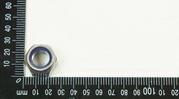10x Edelstahl Sechskantmutter, Selbstsichernd, M16 - 16mm, V2A