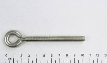 5x Ösenschraube/Ringschraube, metrisches Gewinde, M8 x 80mm, Edelstahl V2A