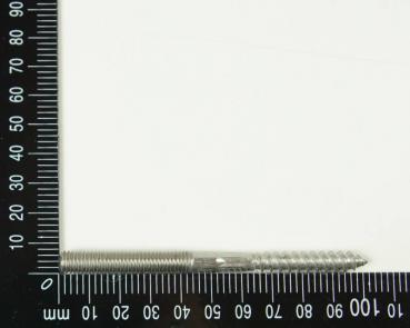 5x Edelstahl Astschrauben/Stockschrauben, M8, 8x100mm