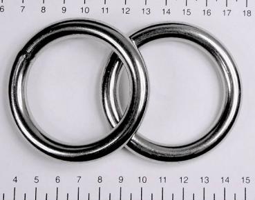 Edelstahl Ringe, Öse, 10x60 mm, rostfrei, V4A - Doppelpack