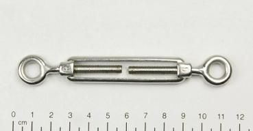 Edelstahl Seilspanner/Spannschraube, Öse/Öse, M5, V4A