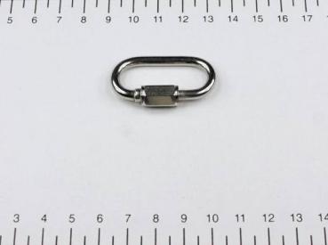 Kettenglied / Kettenverbinder zur Befestigung von Spielzeug, 4x32mm, Edelstahl, rostfrei, ungiftig