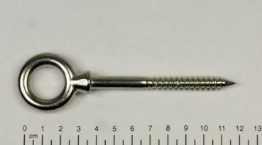 Ringschrauben / Augschrauben - M8, 125mm, Edelstahl V4A / AISI 316
