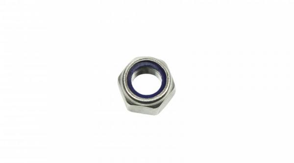 10x Edelstahl Sechskantmutter, Selbstsichernd, M12 - 12mm, V4A
