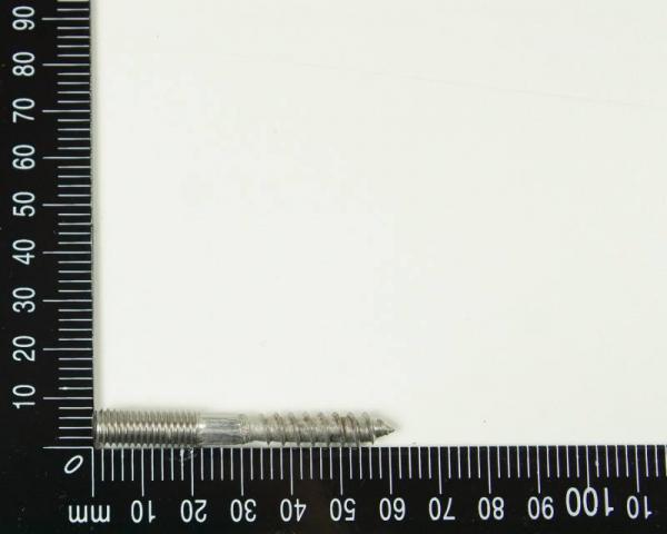 5x Edelstahl Astschrauben/Stockschrauben, M8, 8x70mm