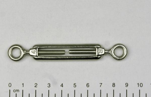 Edelstahl Seilspanner/Spannschraube, Öse/Öse, M4, V4A