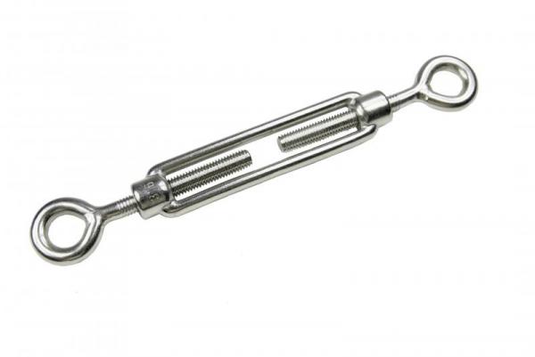 Edelstahl Seilspanner/Spannschraube, Öse/Öse, M6, V4A