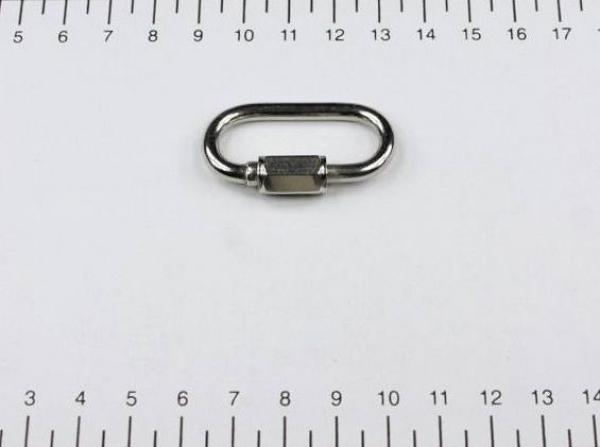 Kettenglied / Schraubglied, 4x32mm, Edelstahl, rostfrei