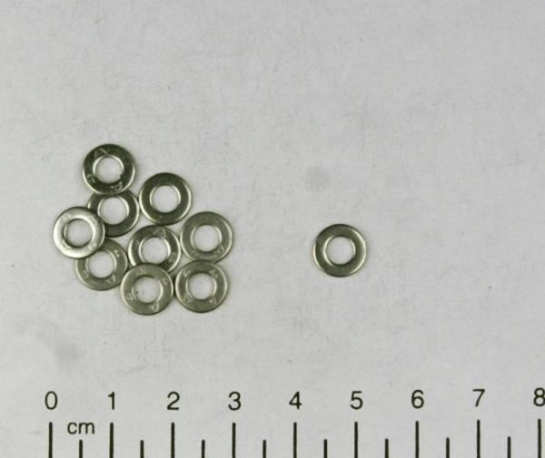 10x Unterlegscheibe - M10, Edelstahl V2A / AISI 304