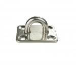 Edelstahl Deckenhaken / Wandhaken - D6, 40x35mm, schmaler Bügel V4A