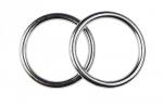 Edelstahl Ringe, Öse, 6x35 mm, rostfrei, V4A - Doppelpack