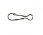 Edelstahl Simplexhaken, Simplex-Karabiner, 60mm, V2A / AISI 304