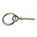 Ringschraube / Augbolzen mit Ring, metrisches Gewinde, M6x55mm, Edelstahl V4A